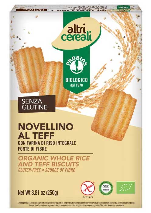 AltriCereali Novellino Al Teff Con Riso Integrale 250 g