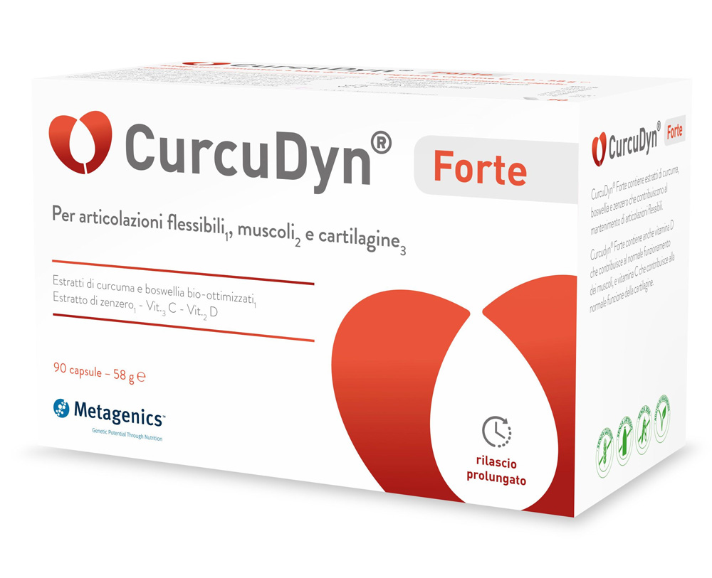 Curcudyn Forte Integratore Muscoli e Articolazioni 90 Capsule