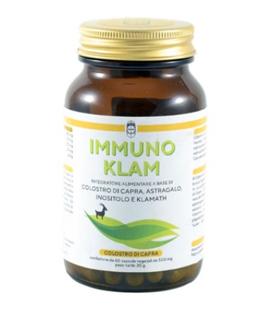 IMMUNO KLAM COLOSTRO CAPR60CPS