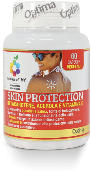 Optima Colours of Life Skin Protection Integratore Antiossidante 60 Capsule