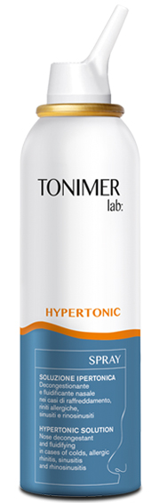 Tonimer Hypertonic Spray Decongestionate Fluidificante Nasale 125 ml
