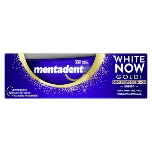 MENTADENT WHITE NOW GOLD 50ML