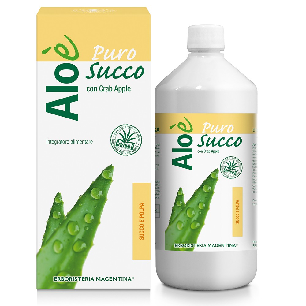 Aloe' Aloe Succo E Polpa Bio1L