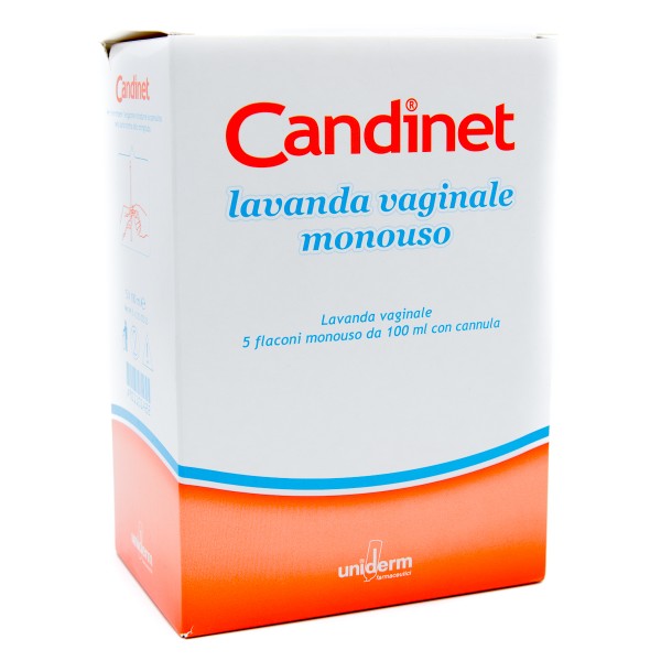 Candinet Lavanda Vaginale Monouso 5 Flaconi Con Cannula