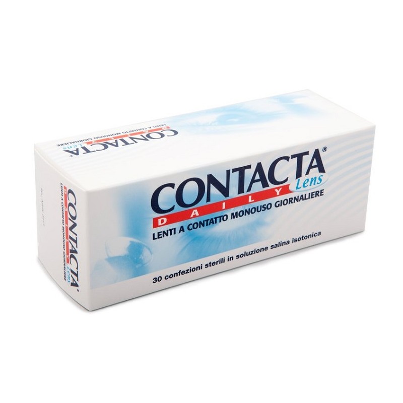 Contacta Daily Lens Silicone Hydrogel Lenti Monouso Giornaliere per la Miopia Diottria -0,75 30 lenti