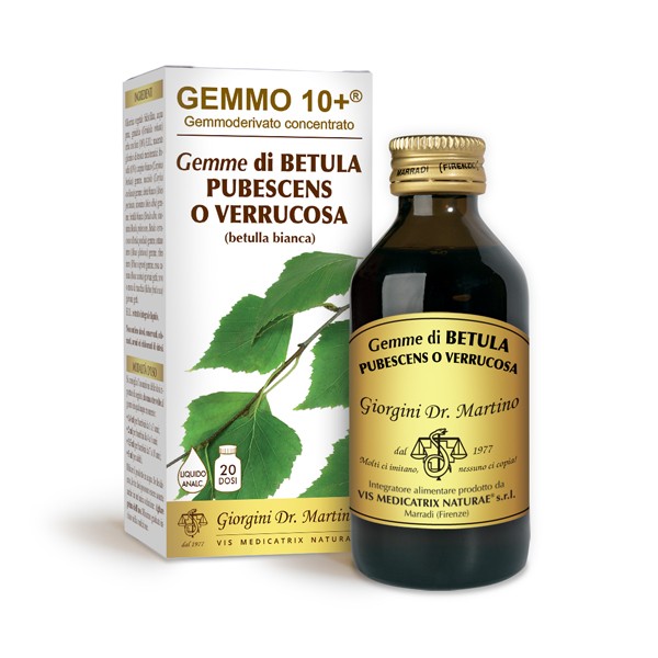 Dr. Giorgini Gemmo 10+ Betulla Bianca Liquido Analcoolico 100 ml