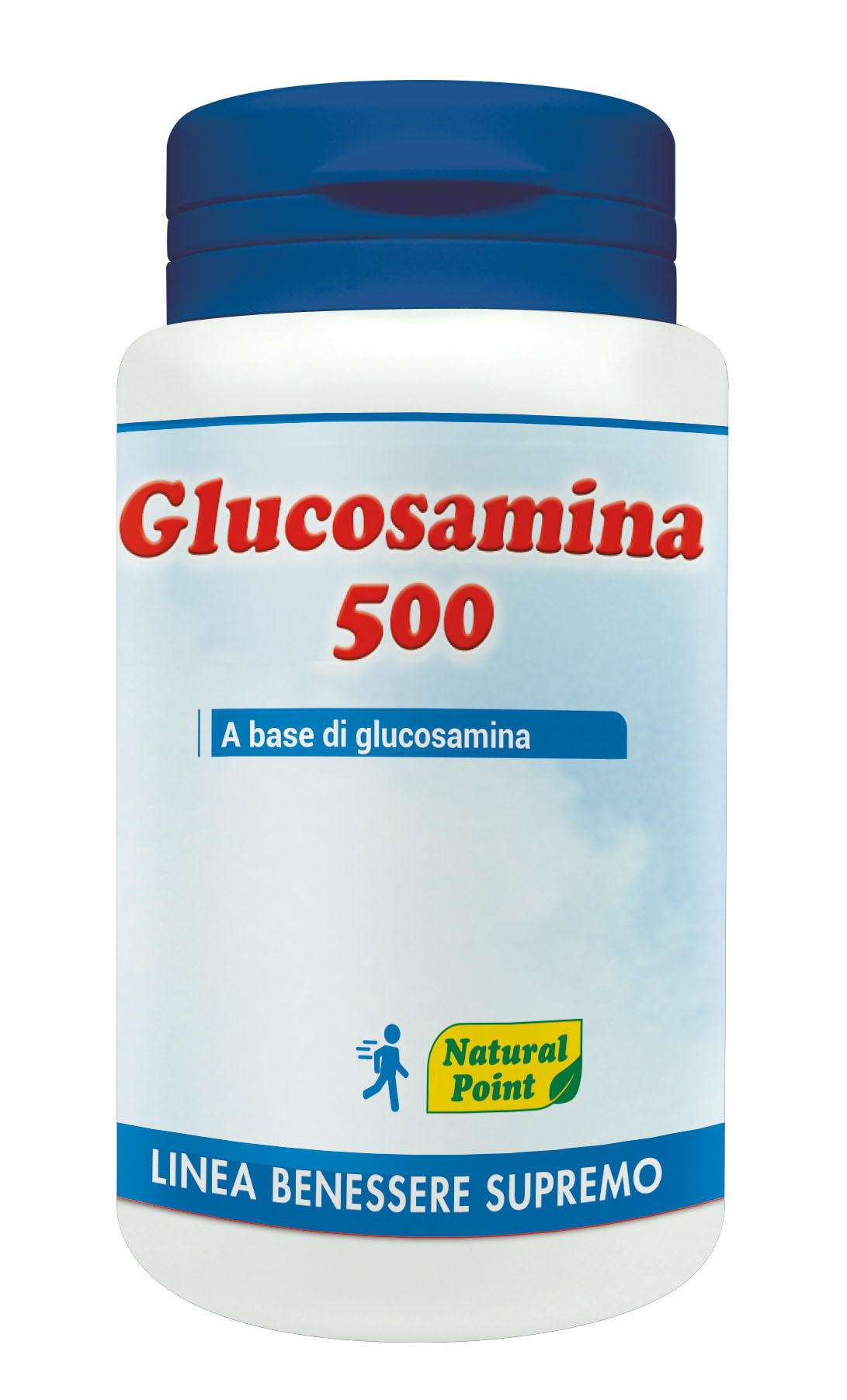 Natural Point Glucosamina 500 Integratore Cartilagini Articolari 100 Capsule