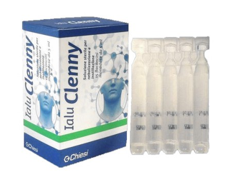 Ialu Clenny 15 Flaconcini Monodose Soluzione Isotonica con Acido Ialuronico 5 ml