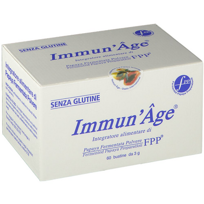 Immun'Age Integratore Antiossidante Papaya Fermentata 60 Bustine