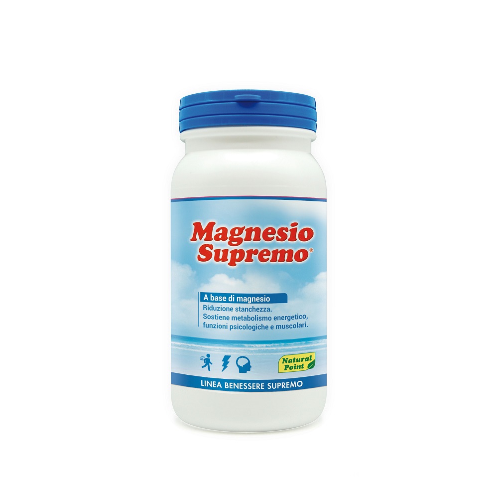 Natural Point Magnesio Supremo Integratore Per Stanchezza e Stress 150 Gr