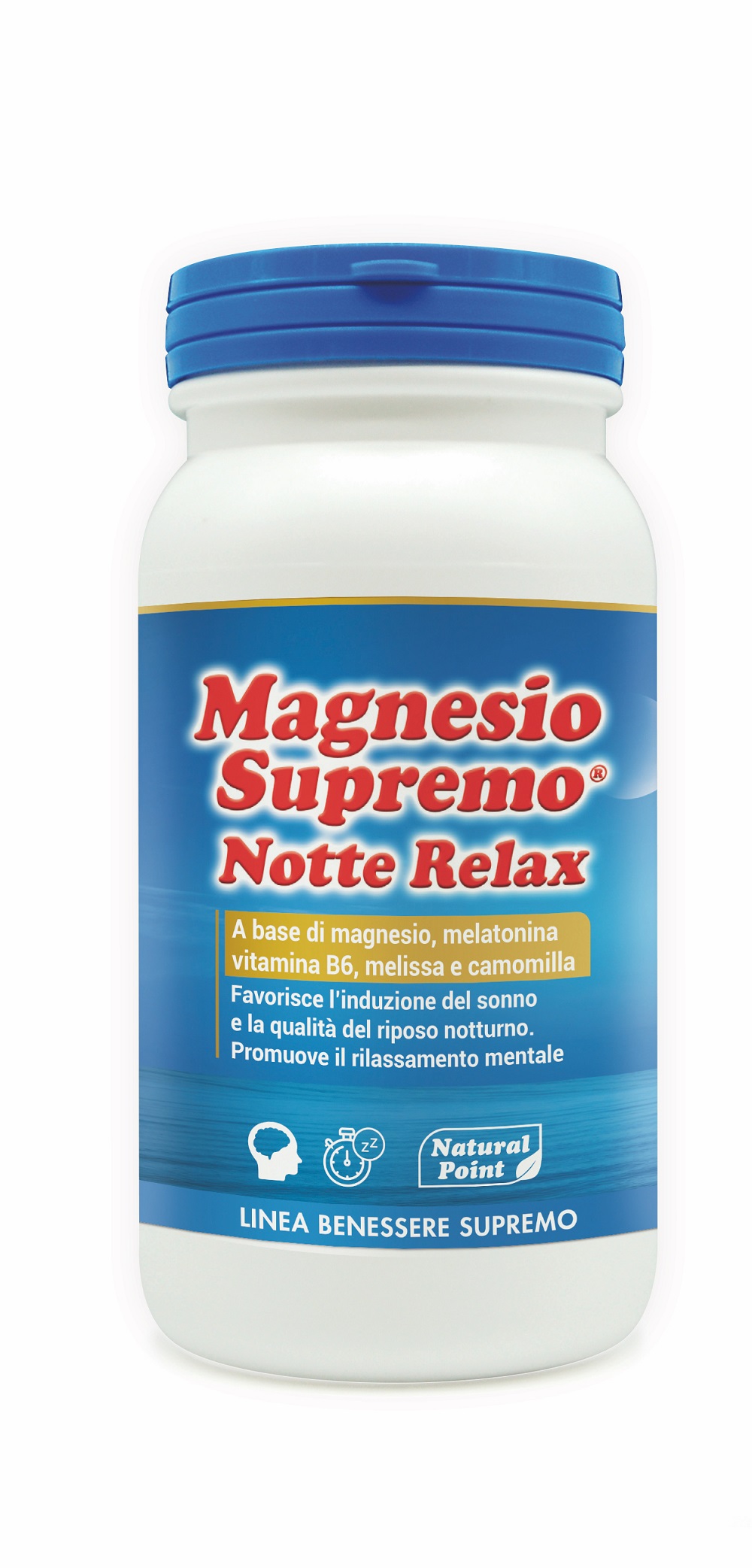 Natural Point Magnesio Supremo Notte Relax Integratore 150 g