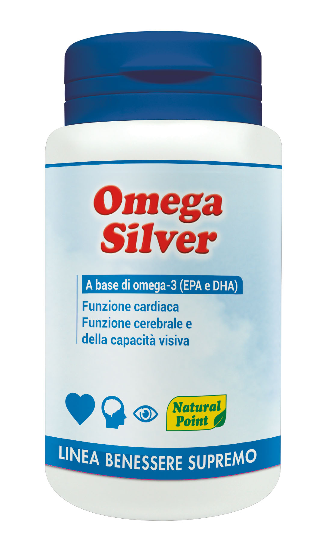 Natural Point Omega Silver Integratore Acidi Grassi 100 Capsule