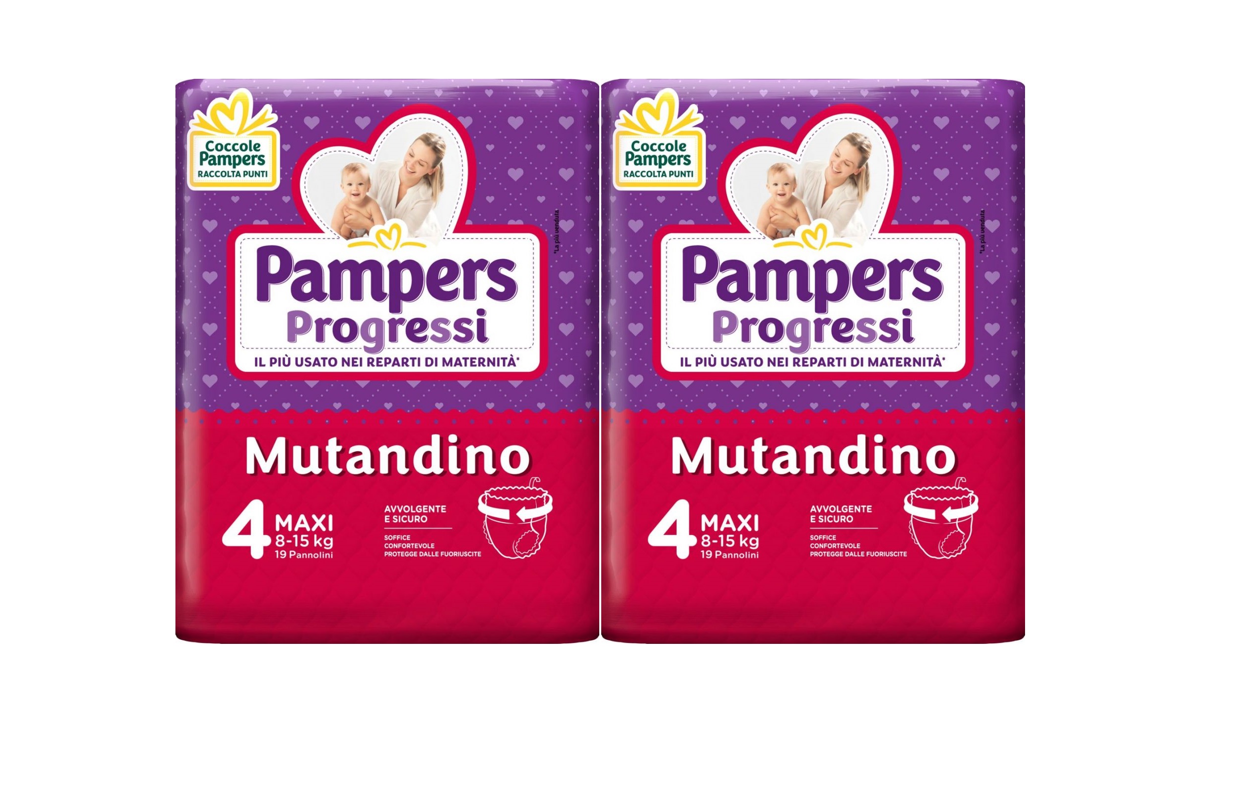 Pampers Progressi Mutandino™ 4 (8-15 Kg)