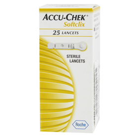 Accu-Chek Softclix Lancette Pungidito 25 Pezzi