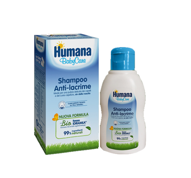 Humana Baby Shampoo Anti-Lacrime Bambini 200 ml