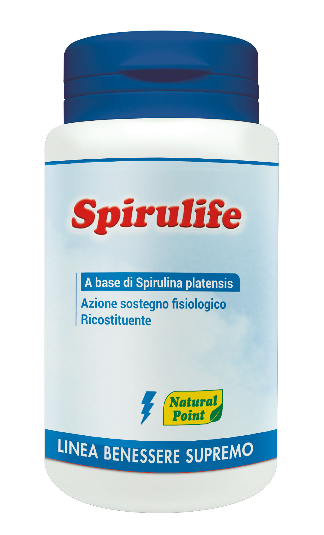 Natural Point Spirulife Integratore Energetico 100 Capsule