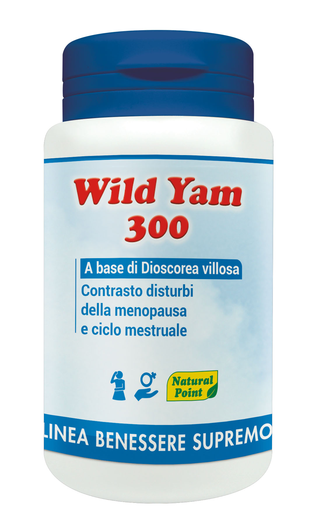 Natural Point Wild Yam 300 Integratore 50 Capsule