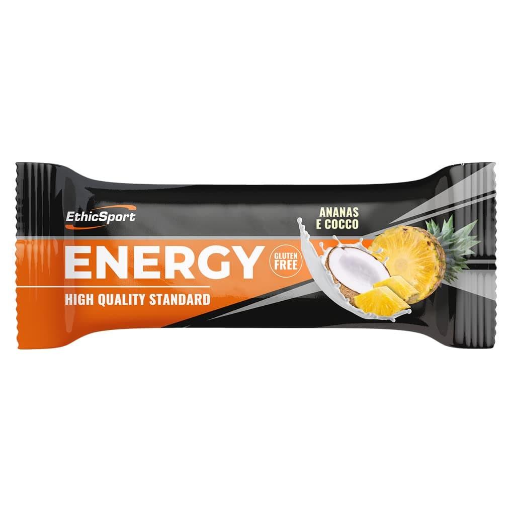 EthicSport Energy - Barretta Energetica Ananas e Cocco, 35g