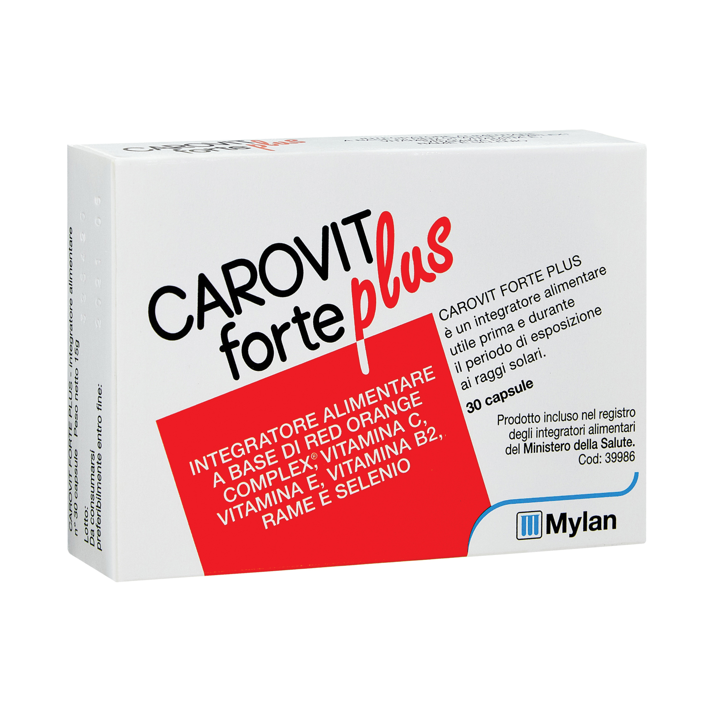 Carovit forte plus 30 capsule