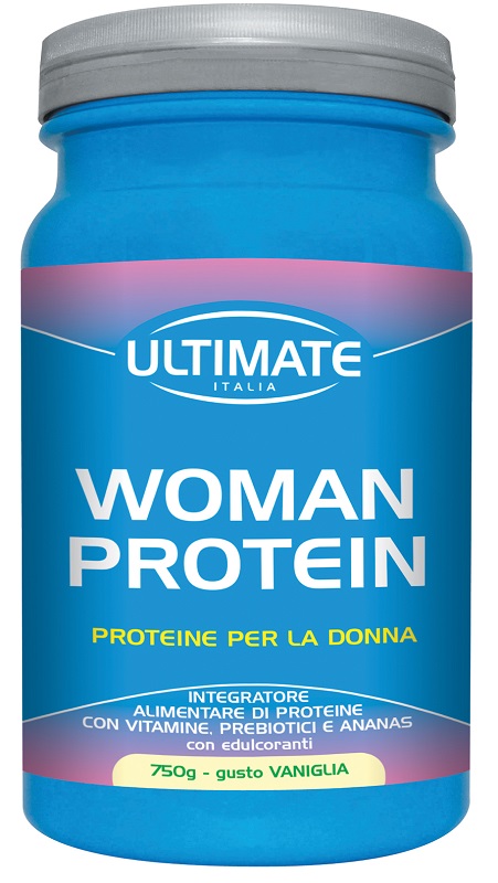 Ultimate Italia Woman Protein Vaniglia Integratore Proteico Donna 750 g
