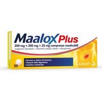 Maalox Plus Compresse Masticabili 30 Compresse