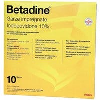 Betadine® Garze impregnate Iodopovidone 10%