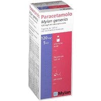 Paracetamolo Mylan Generics 120 mg/5 ml