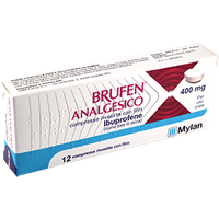 Brufen analgesico compresse rivestite con film  ibuprofene (come sale di lisina)