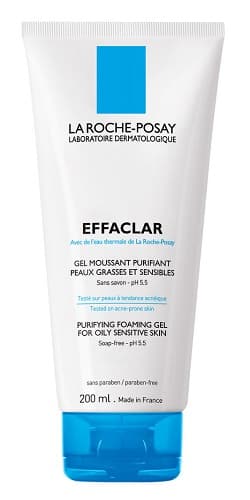 La Roche Posay Effaclar Gel Mousse Schiumogeno Purificante Pelle Grassa e Sensibile 200 ml