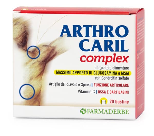 Farmaderbe Arthrocaril Complex Integratore 20 Bustine 5 g