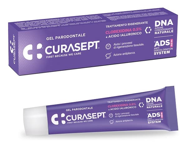 Curasept DNA+ADS Gel Parodontale Trattamento Rigenerante Clorexidina 0.5% 30 ml
