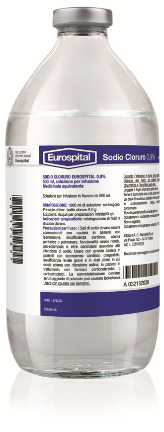 SOLUZ.FISIO.0.9% 500ML EUROSPI