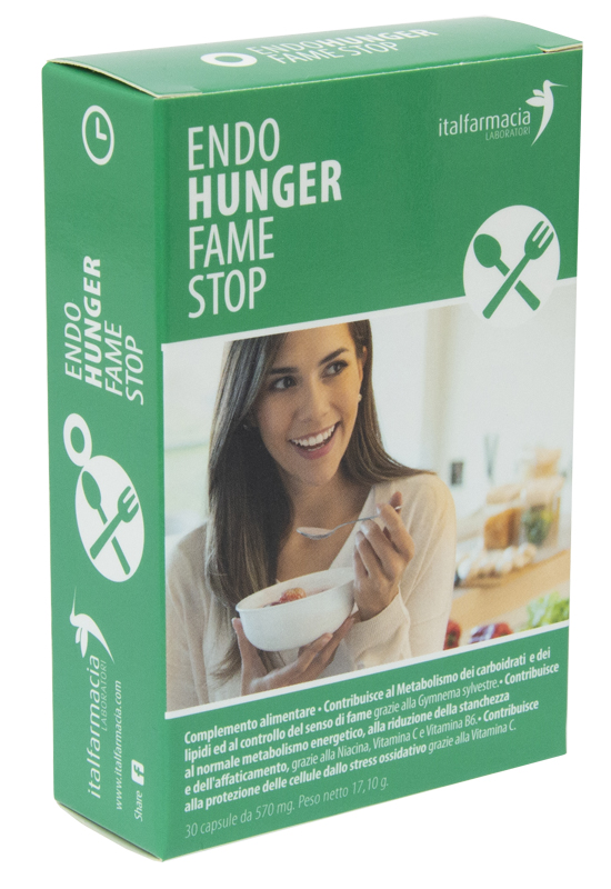 Endo Hunger Fame Stop 30 capsule - Controllo naturale dell'appetito