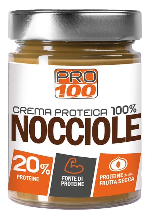 Euro Company Pro100 - Crema Proteica 100% Nocciole, 300g