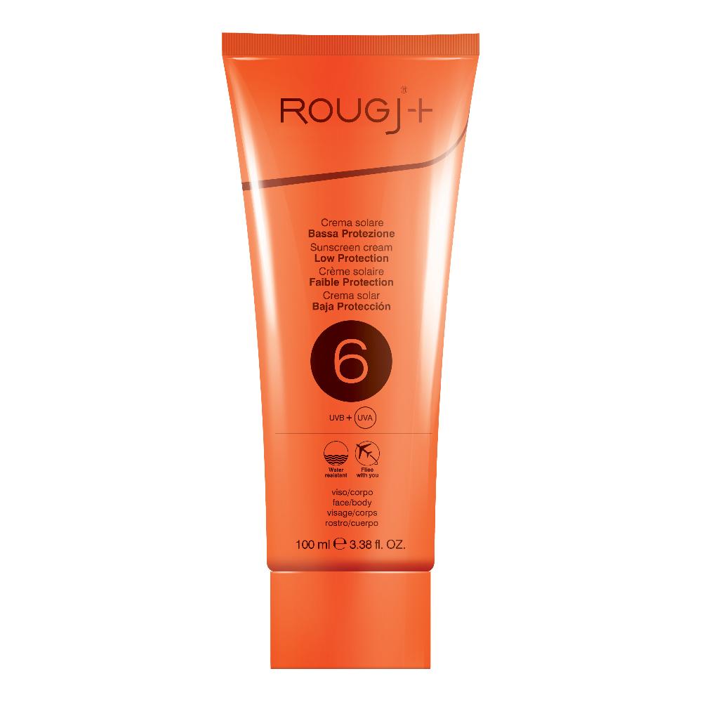 Rougj Crema solare protettiva per viso e corpo SPF6 100 ml