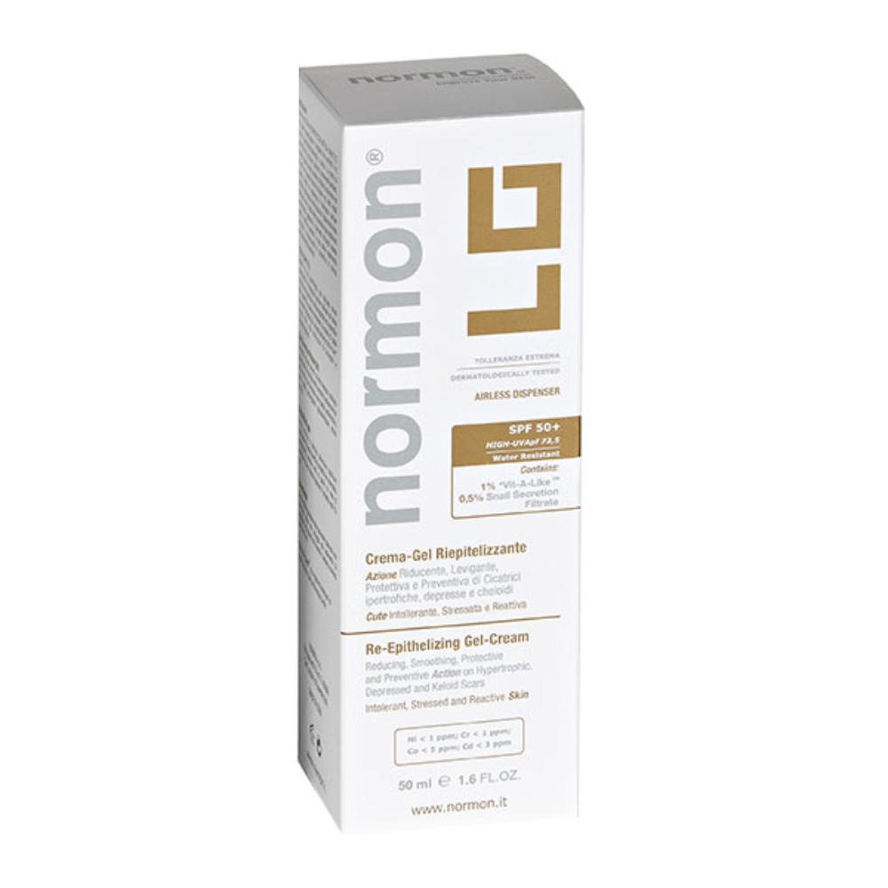 Normon lg crema riepitelizzante sfp50+ 50 ml