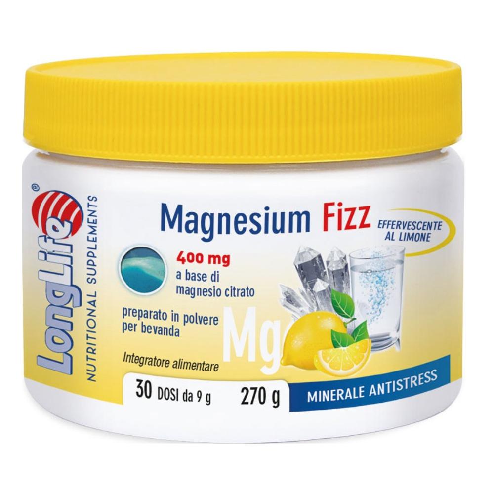 LONGLIFE MAGNESIUM FIZZ POLVERE 270 G