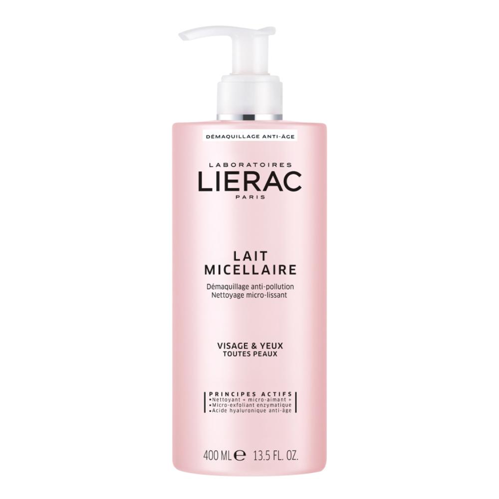 Lierac Latte Micellare Struccante Viso e Occhi Senza Risciacquo 400 ml