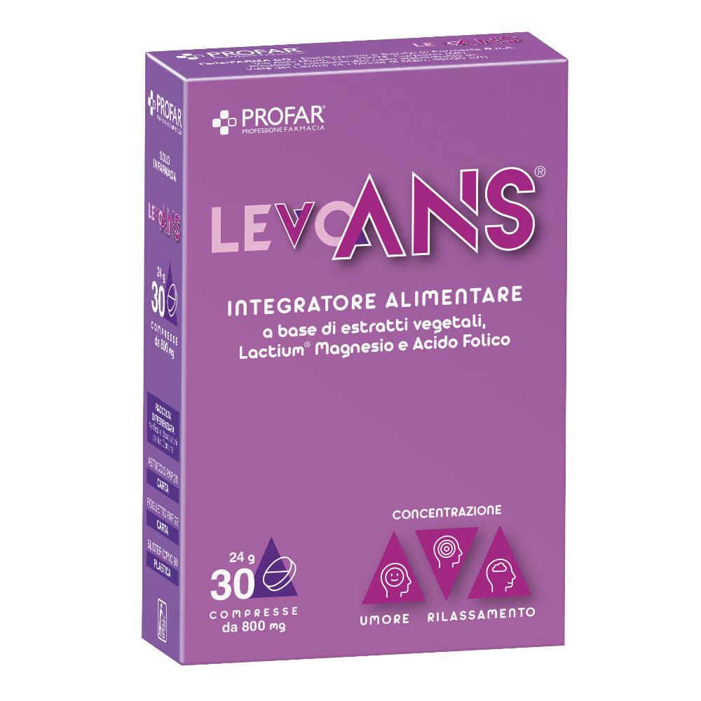 Profar Levoans Integratore Alimentare, 30 Compresse